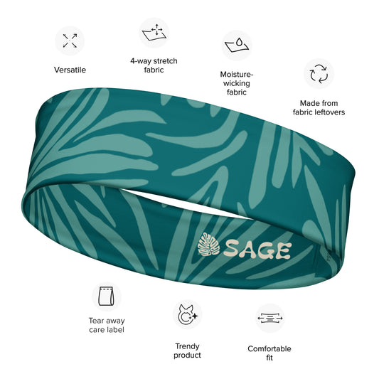 Ayla Headband in Indigo