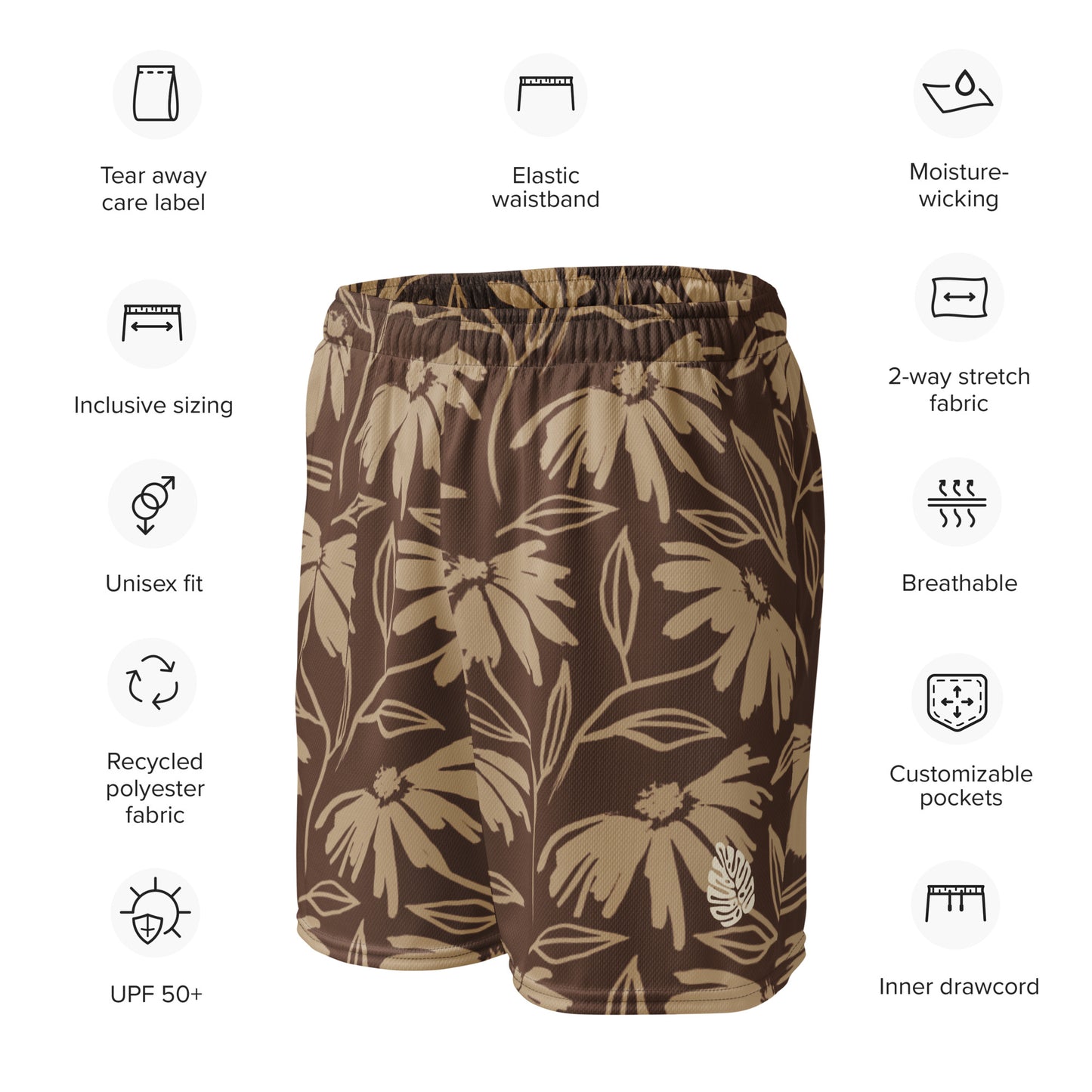 Esme Unisex Mesh Shorts