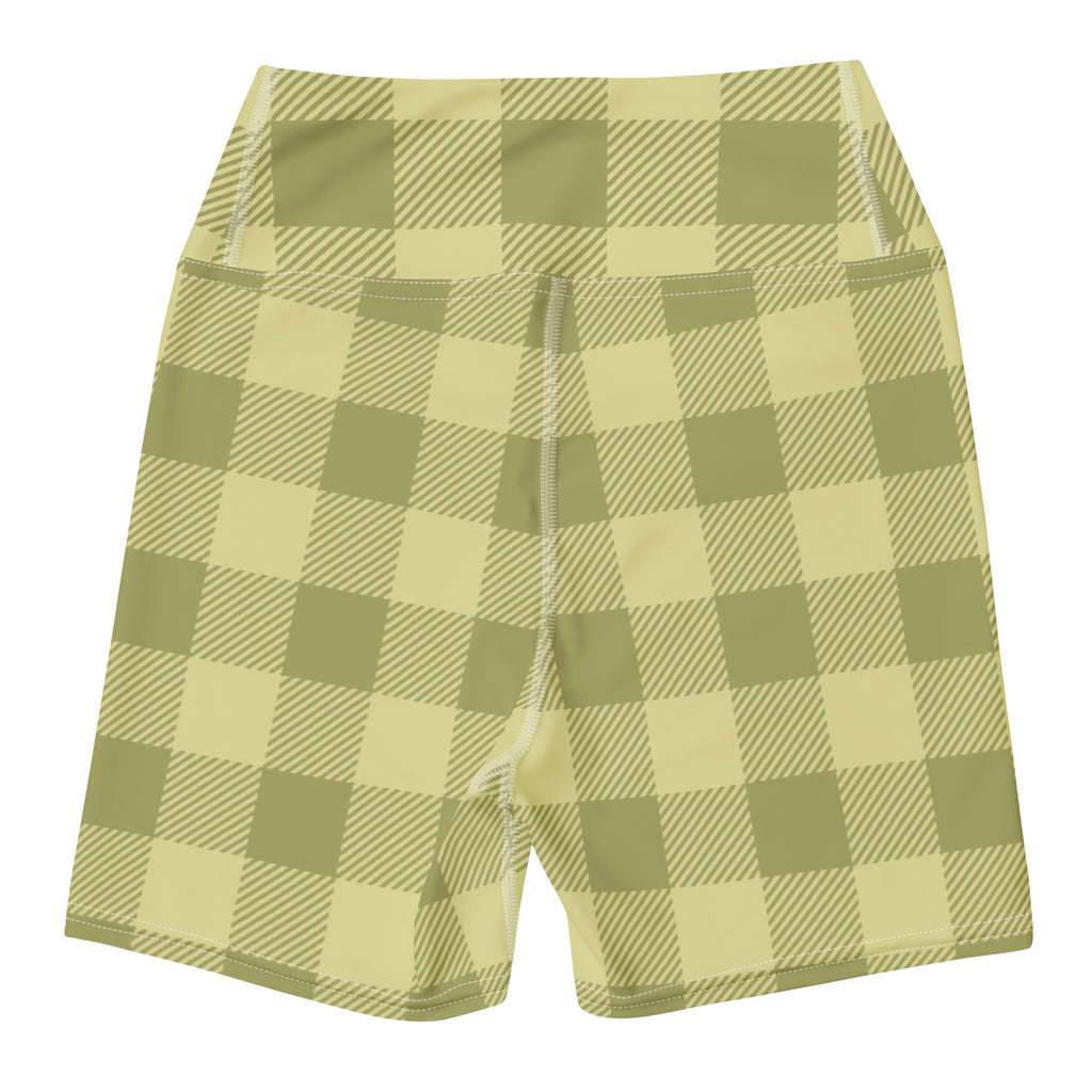 Riley Yoga Shorts in Matcha
