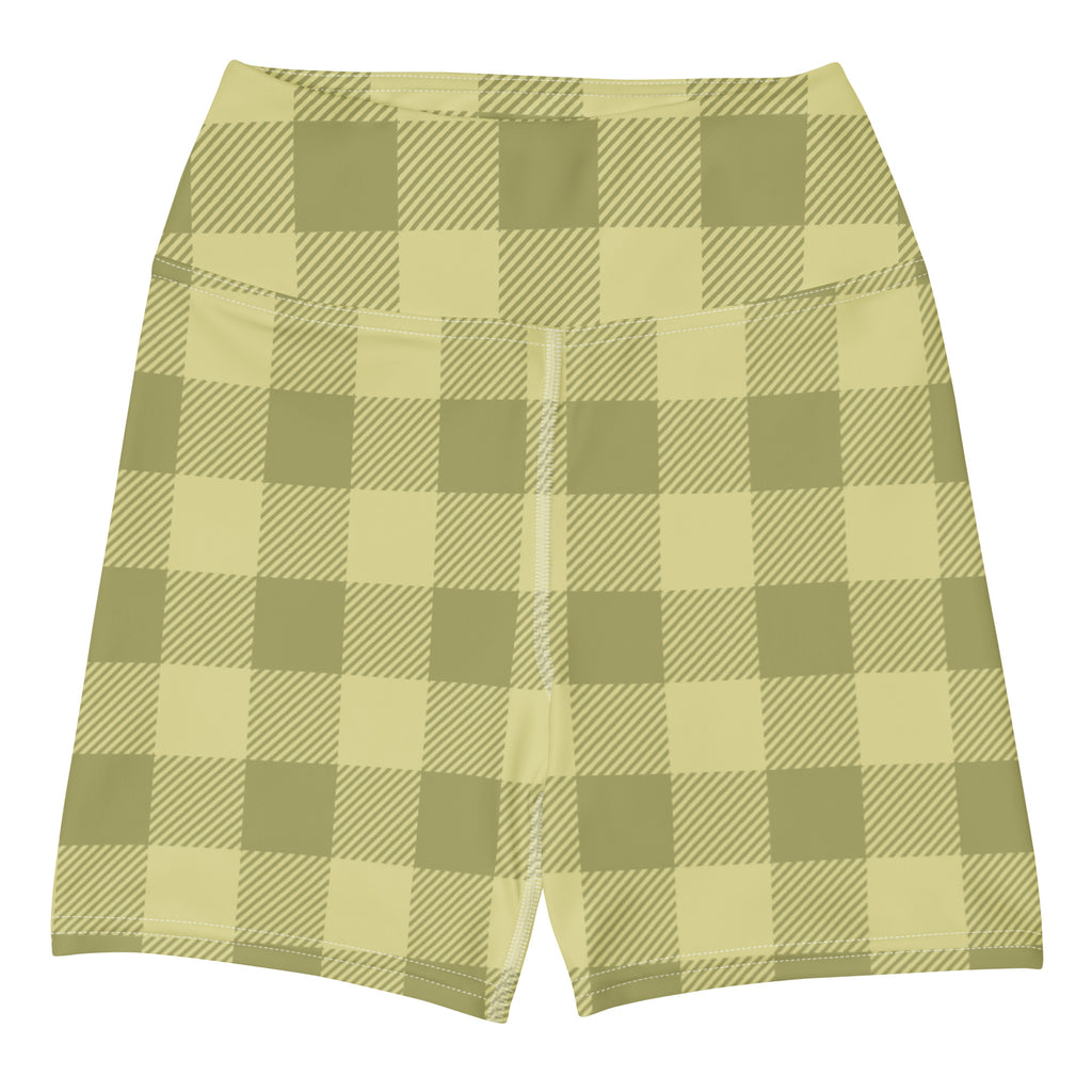 Riley Yoga Shorts in Matcha