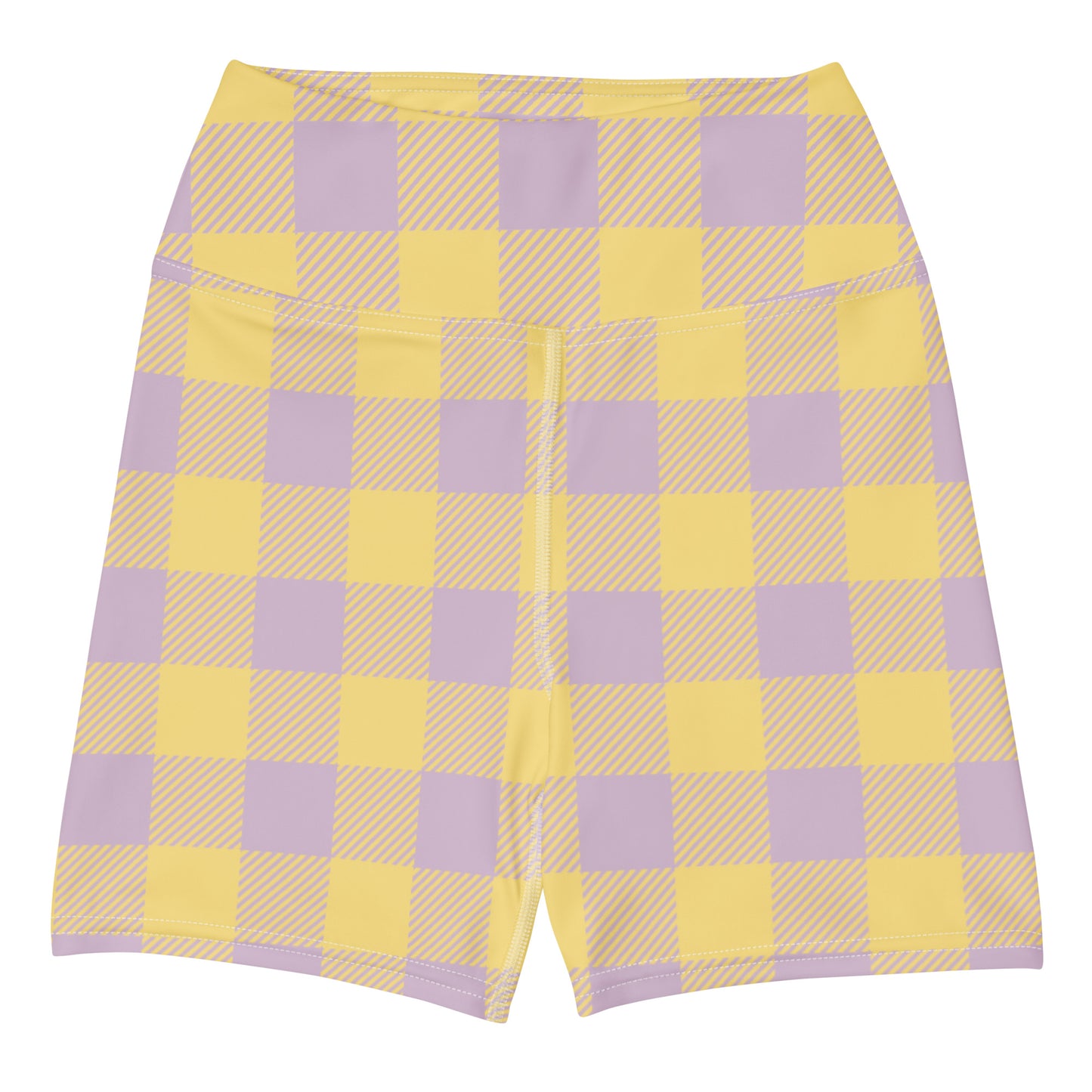 Riley Yoga Shorts in Lemon